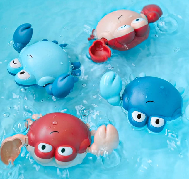 Baby Bath Toys – Wind-Up Swimming Animals for Kids Bathtub & Shower Play