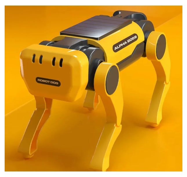 Solar Powered Robot Dog Kit – DIY STEM Science Experiment Toy for Kids Educational Christmas Gift