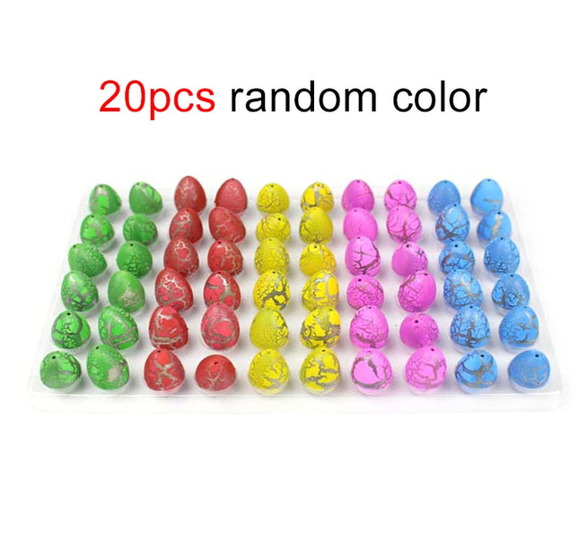 Mini Dinosaur Eggs 2x3cm Soak in Water to Expand Hatching Breaking Shells Children Early Education Toys Growth Cognition TMZ