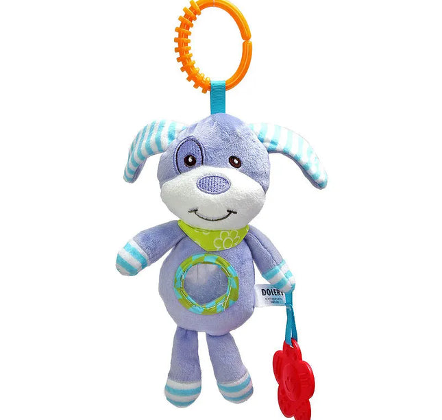 Baby Crib Hanging Rattles Toys Car Seat Toy Soft Mobiles Stroller Crib Cot Spiral Toy Pram Hanging Dolls for Babies Newborn Gift
