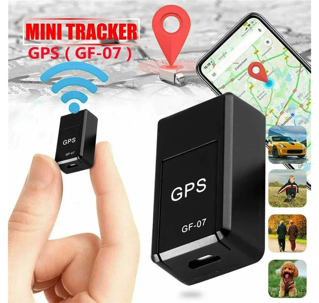 GF07 Magnetic GPS Tracker – Real-Time Mini Locator Device for Cars, Vehicles & Pet Tracking
