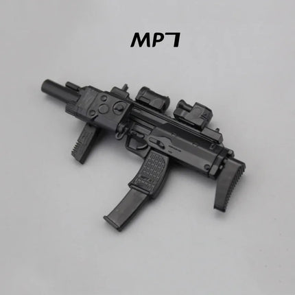 1/6 Scale Soldier Weapon Model Set – MP40, HK416, AK47 Puzzle Assembly Military Educational Toys