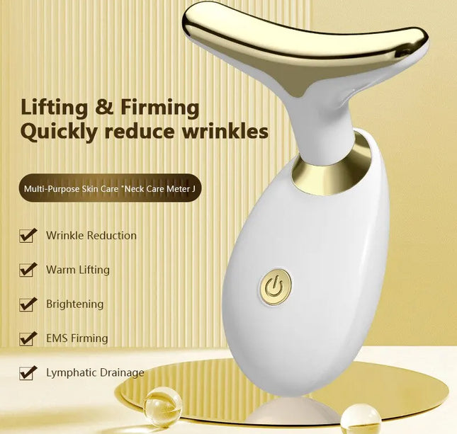Household Lifting And Firming Facial Electric Anti Wrinkle Double Chin Firming Massager Multi-Dimensional Face Beauty Device