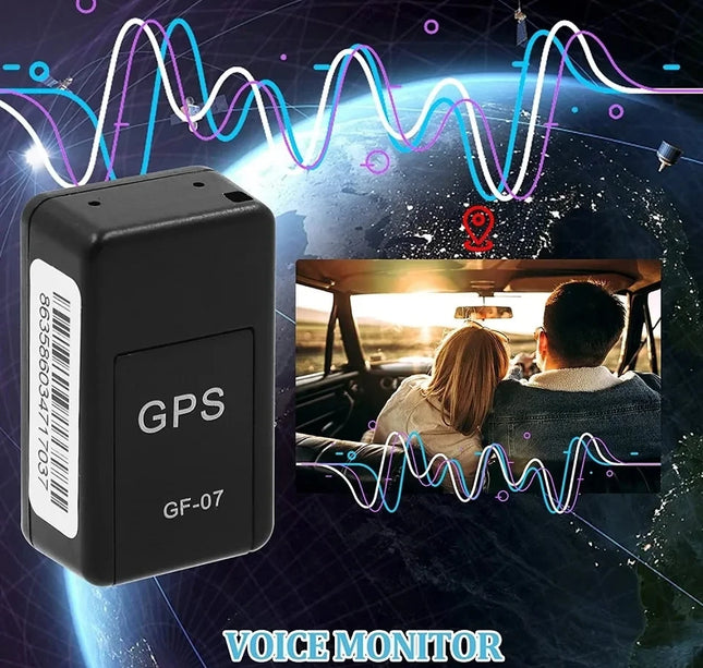GF07 Magnetic GPS Tracker – Real-Time Mini Locator Device for Cars, Vehicles & Pet Tracking