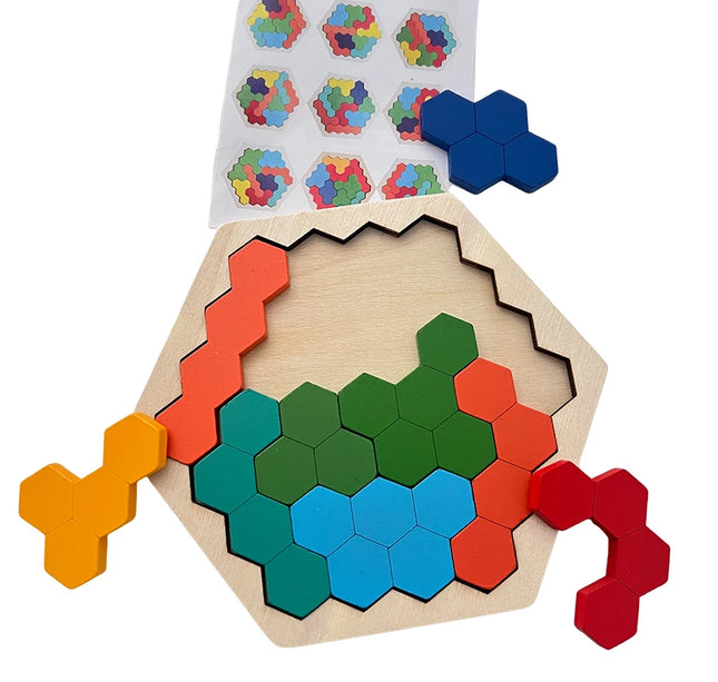 DIY Wooden Tangram – Learning & Thinking Puzzle for Children