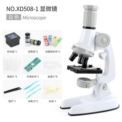 Children’s Microscope Toy – Educational Science Experiment Tool to Boost Learning & Intelligence
