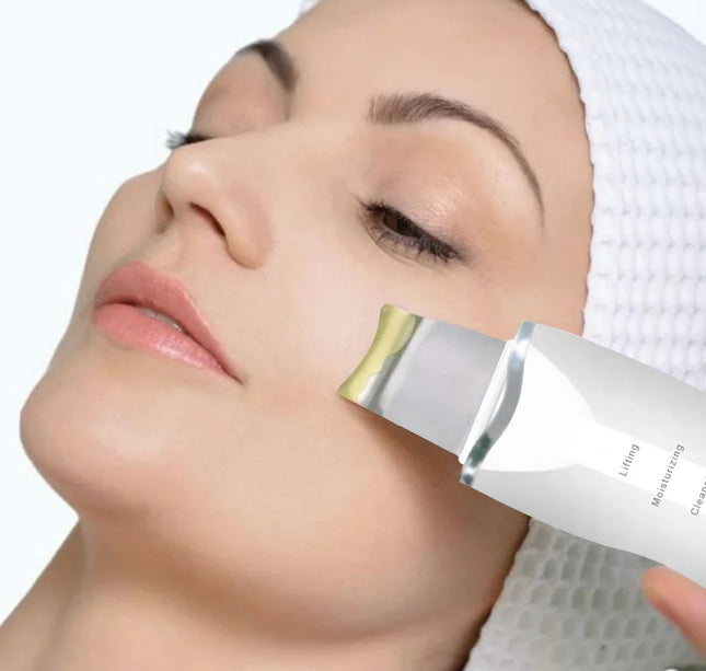 Ultrasonic Skin Scraper Pore Cleaning Facial Deep Cleaning Machine Suitable for Female and Male Beauty Instruments