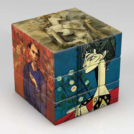 3x3x3 Magic Cube Planets Astronauts Famous Paintings Celebrity Art Magic Cube Children's Puzzle Magic Cube Toys Gifts