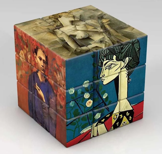 3x3x3 Magic Cube Planets Astronauts Famous Paintings Celebrity Art Magic Cube Children's Puzzle Magic Cube Toys Gifts