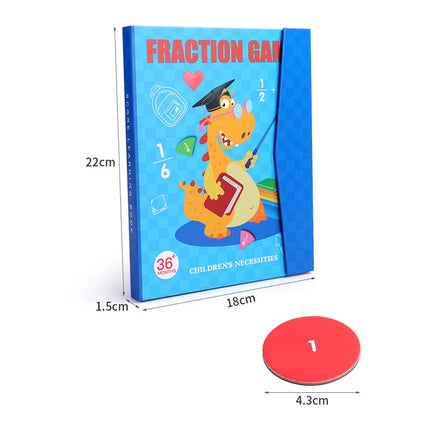 Wooden Magnetic Tangram Puzzle – Educational Montessori Book Toy for Children