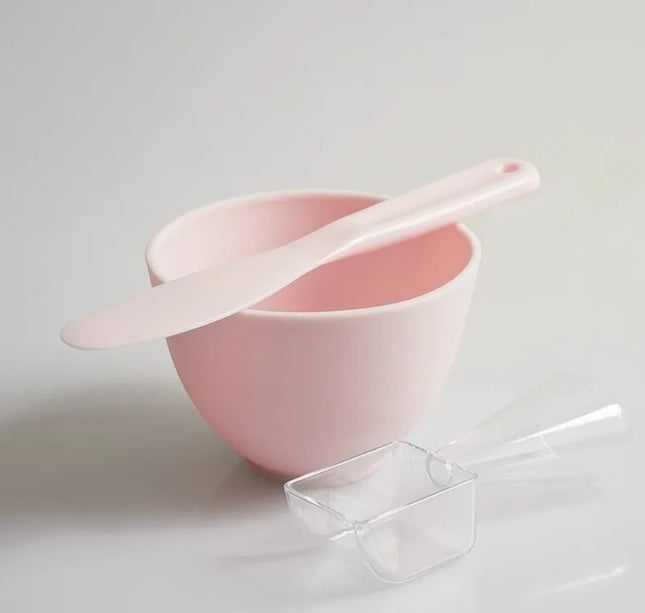 Face Mask Mixing Bowl Set Facial Skin Care Tools Kit Silicone Mask Brush Facial Applicator Spatula Measure Spoon Beauty Supplies