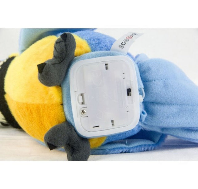 Talking Macaw Parrot Plush Toy – Electronic Repeating Stuffed Animal Bird for Kids & Pet Fun