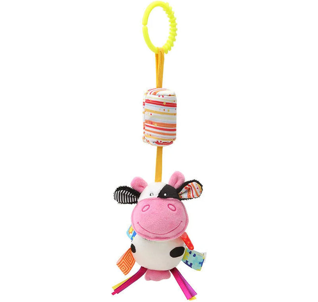 Baby Crib Hanging Rattles Toys Car Seat Toy Soft Mobiles Stroller Crib Cot Spiral Toy Pram Hanging Dolls for Babies Newborn Gift