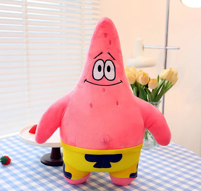 Giant Spongebob & Friends Plush Toys – Patrick, Mr. Krabs, Gary Throw Pillows for Boys’ Birthday & Halloween Decor