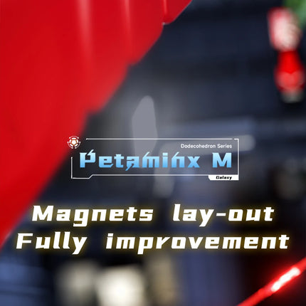 [Picube] DianSheng Galaxy Petaminx 9x9x9 Magnetic 9x9 Megaminx Magic Cube Stickerless Dodecahedron Profession Speed Puzzle