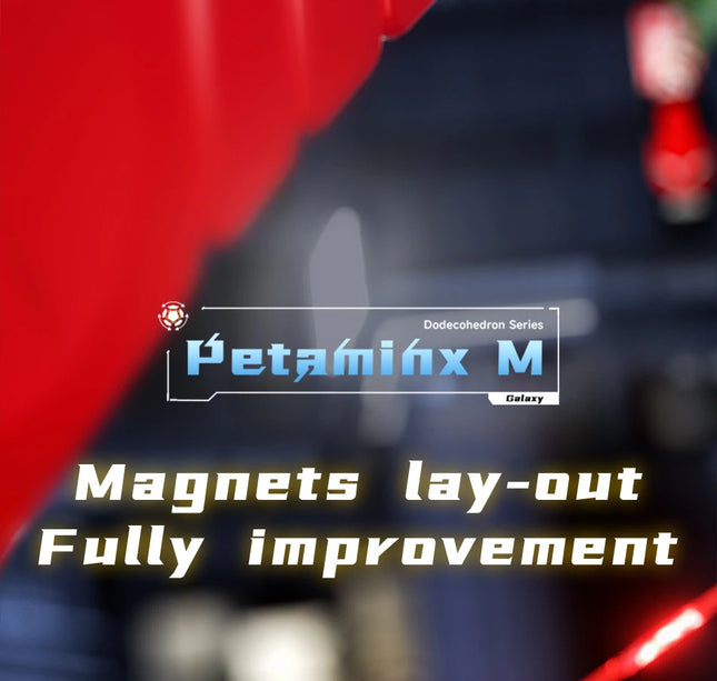 [Picube] DianSheng Galaxy Petaminx 9x9x9 Magnetic 9x9 Megaminx Magic Cube Stickerless Dodecahedron Profession Speed Puzzle