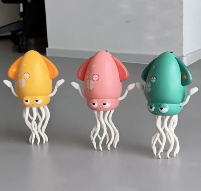 Electric Dancing Octopus Toy – Luminous Musical Fidget Toy for Kids, Babies, Pets & Stress Relief