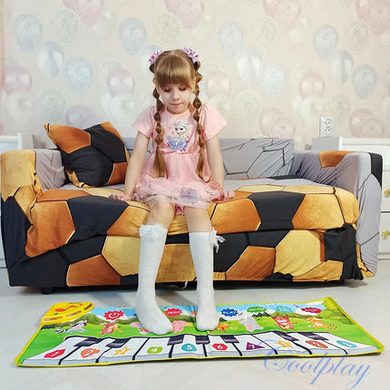 Coolplay Musical Piano Mat – Floor Keyboard with 8 Animal Sounds for Toddlers & Baby Educational Play
