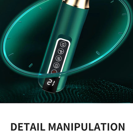 Tricolor Electric Massager GuaSha Anti Cellulite Vacuum Suction Cup Beauty Health Scraping Infrared Heat Slimming Massage Thera