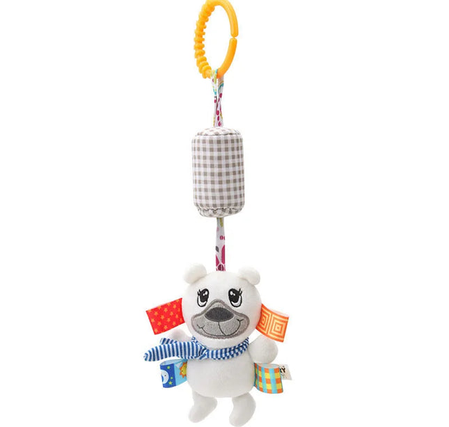 Baby Crib Hanging Rattles Toys Car Seat Toy Soft Mobiles Stroller Crib Cot Spiral Toy Pram Hanging Dolls for Babies Newborn Gift