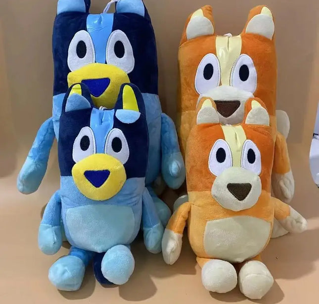 17/28cm Bluey & Bingo Plush Toys – Cartoon Dog Stuffed Dolls for Birthday & Christmas Gifts