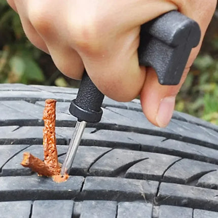Tubeless Tire Repair Kit – 5–50pcs Plug Tools with Rubber Strips for Car, Truck & Motorcycle