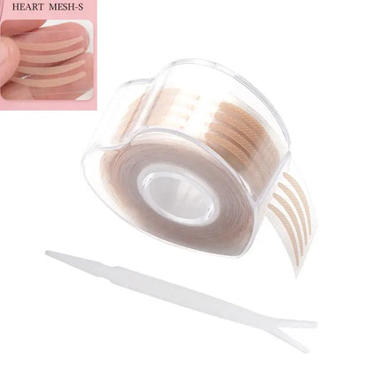 600pcs Double Fold Eyelid Tape – Invisible Self-Adhesive Lace Stickers for Eyelid Lift & Under Eye Beauty Tool