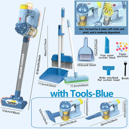 Kids Electric Vacuum Cleaner Toy – Simulation Cleaning Set for Toddlers Role Play & Educational Gifts