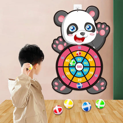 Safari Jungle Dart Board – Panda Party Favor for Kids & Baby Showers toy