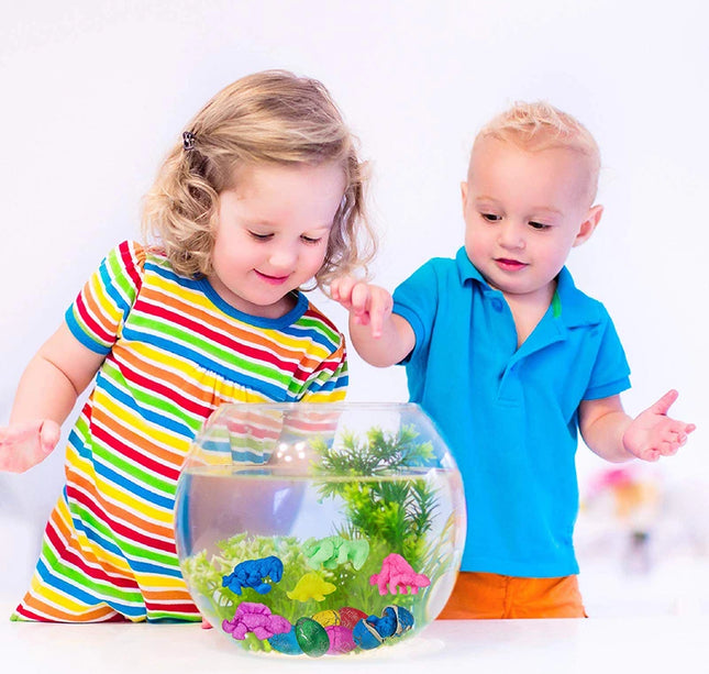 Mini Dinosaur Eggs 2x3cm Soak in Water to Expand Hatching Breaking Shells Children Early Education Toys Growth Cognition TMZ