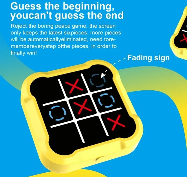 Tic Tac Toe Electronic Chessboard – Multifunctional Educational Strategy Game for Kids & Parent-Child Interaction