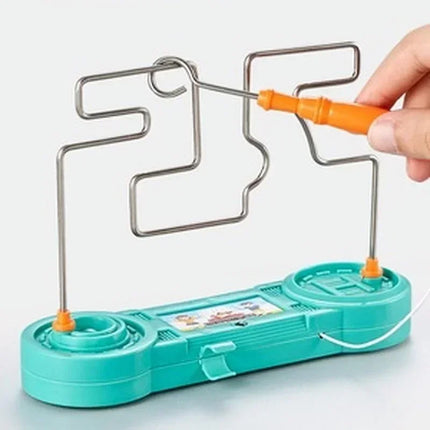 Kids Electric Shock Toy Education Electric Touch Maze Game Party Funny Game Science Experiment Toys for Children Best Gift