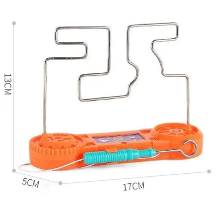 Kids Electric Shock Toy Education Electric Touch Maze Game Party Funny Game Science Experiment Toys for Children Best Gift