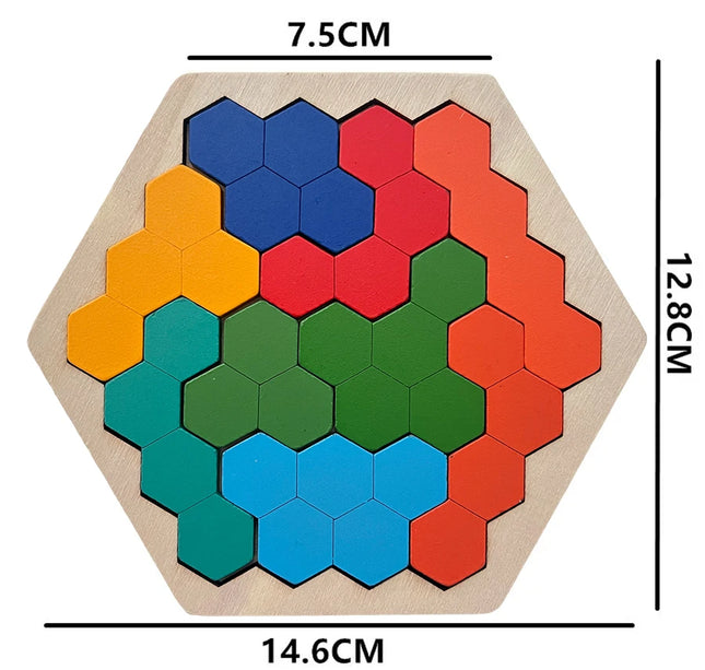 DIY Wooden Tangram – Learning & Thinking Puzzle for Children
