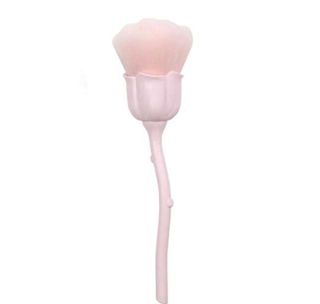Flower Rose Nail Art Brush Remove Nail Dust Brushes Acrylic UV Gel Polish Powder Cleaning Tool Beauty Makeup Brushes