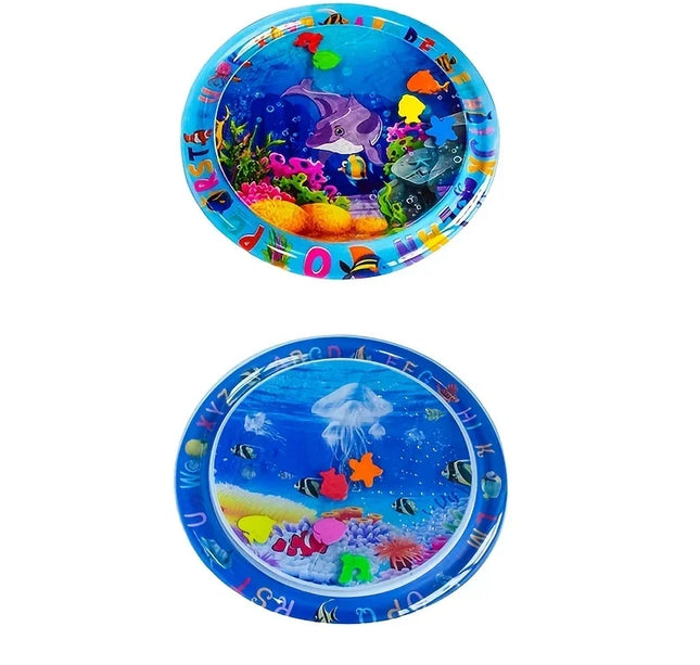 Infinno Baby Tummy Time Mat – Premium Inflatable Water Cushion for Sensory Play