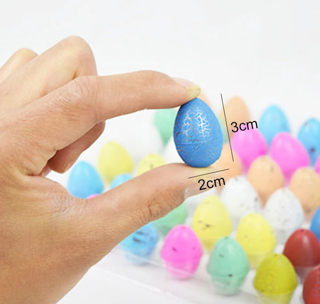 Mini Dinosaur Eggs 2x3cm Soak in Water to Expand Hatching Breaking Shells Children Early Education Toys Growth Cognition TMZ