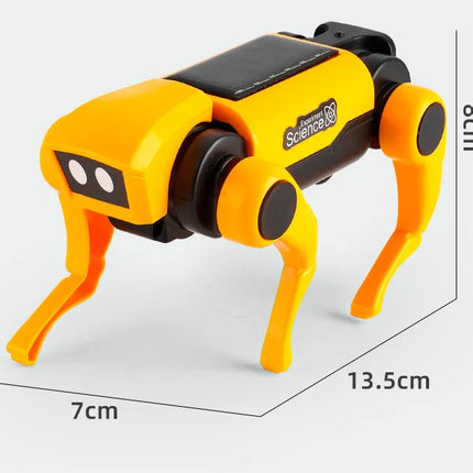 Solar Powered Robot Dog Kit – DIY STEM Science Experiment Toy for Kids Educational Christmas Gift