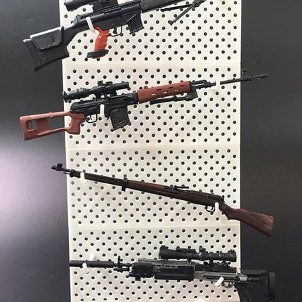 1/6 Scale Soldier Weapon Model Set – MP40, HK416, AK47 Puzzle Assembly Military Educational Toys