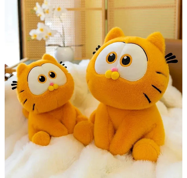25CM Garfield Stuffed Plush Doll Kawaii Plushie Toy Cartoon Anime Cat Plush Decoration Gift