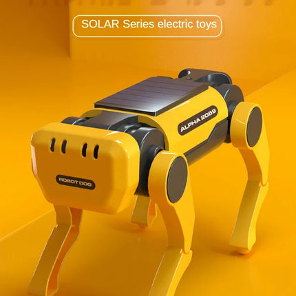 Solar Powered Robot Dog Kit – DIY STEM Science Experiment Toy for Kids Educational Christmas Gift