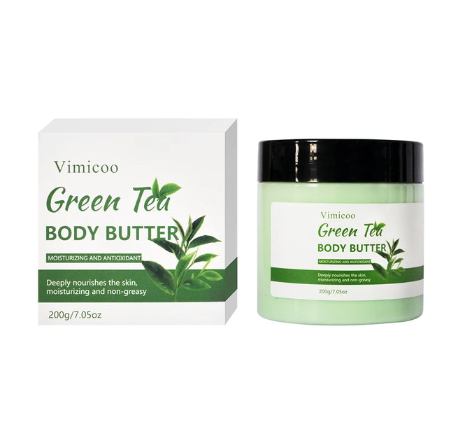 Green Tea Lavender Coconut & Shea Butter Body Moisturizer for Dry Skin Care Smooth Skin Enhancing Ingredients Body Lotion