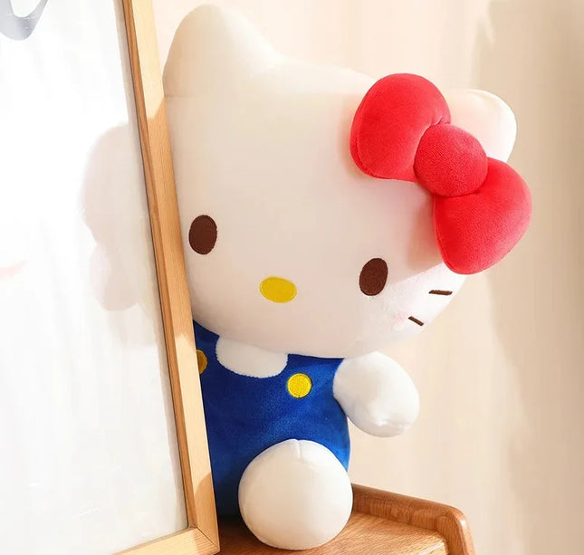 Sanrio Hello Kitty Anime Hello Kitty Stuffed Toys Plushier Soft Pillow Birthday Gifts For Girls Kawaii Hello Kitty Plush Dolls