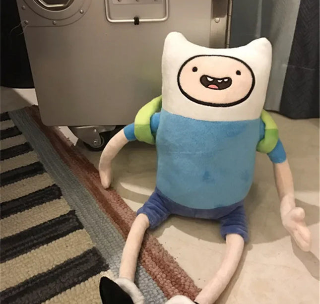 28-42cm Finn Jake BMO Soft Stuffed Animal Dolls Creative Adventure Time Plush Toys Cartoon Stuffed Dolls Kids Gifts