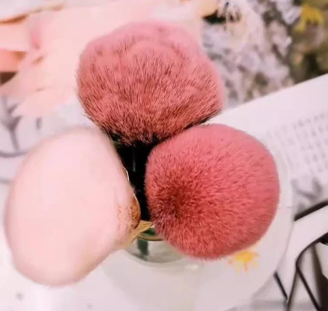 Flower Rose Nail Art Brush Remove Nail Dust Brushes Acrylic UV Gel Polish Powder Cleaning Tool Beauty Makeup Brushes