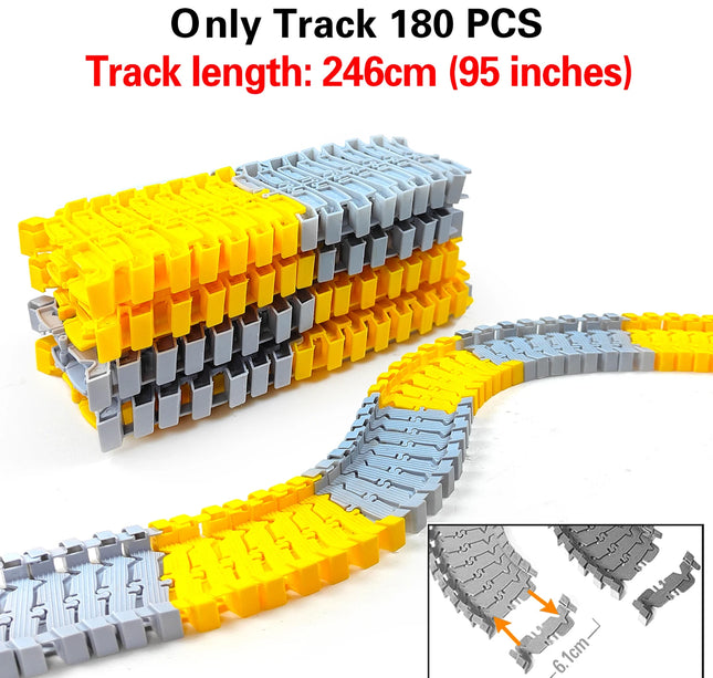 Electric Track Car Toy Set – Engineering Train Toys for Kids Educational Fun & Birthday Gifts