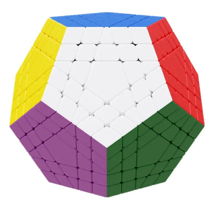 [Picube] SengSo 5x5 Megaminx 5x5x5 Gigaminx Magic Cube Black Base Mega Professional Cubo Magico Learning Educational Toys