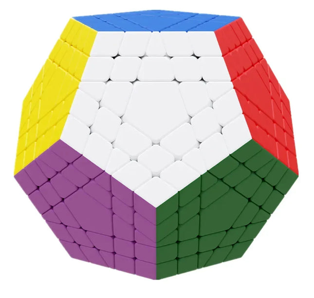 [Picube] SengSo 5x5 Megaminx 5x5x5 Gigaminx Magic Cube Black Base Mega Professional Cubo Magico Learning Educational Toys