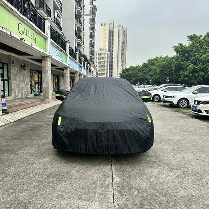 Universal Car Cover – Full Exterior Sun & Dust Protection for Hatchback, Sedan & SUV