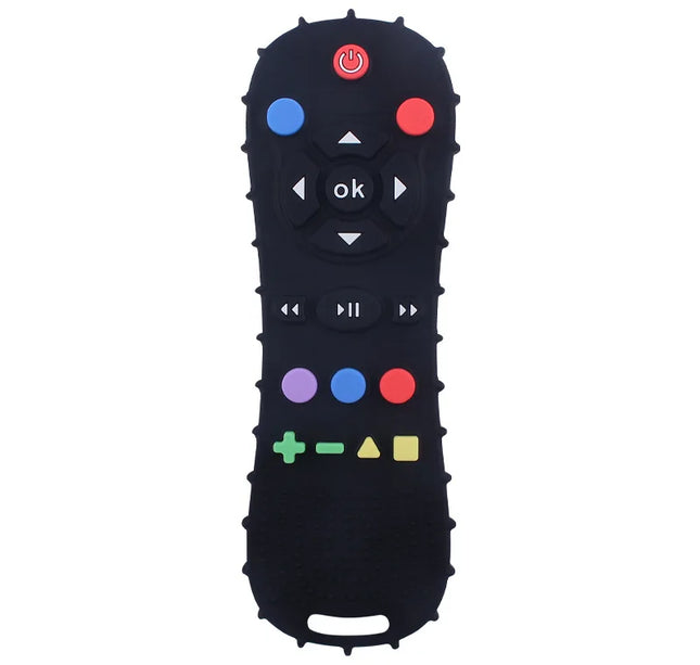 1Pc Grade Silicone Baby Teether Soothing Teether Early Educational Sensory Toys for Infant Teether Remote Control Shape